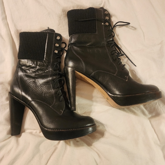 Cole Haan Nike Air Platform Ankle Boots - Picture 7 of 11